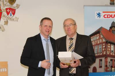 Norbert Schumann wurde fr 30 Jahre Mitgliedschaft geehrt.