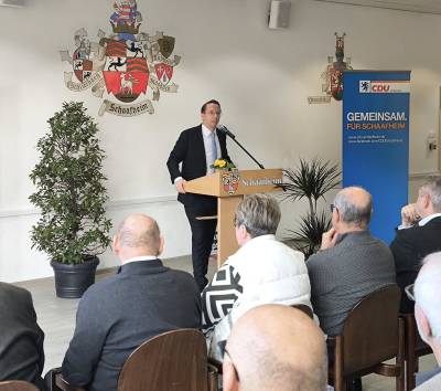 Sascha Mämecke, Vorsitzender CDU-Schaafheim